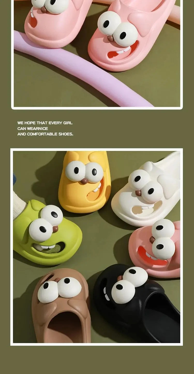 PuppyGaze Cartoon Slippers