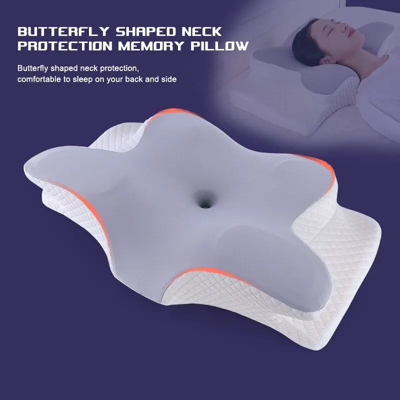 Butterfly Shape Memory Foam Pillow