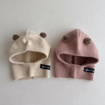 Korean Style Bear Ear Baby Hat