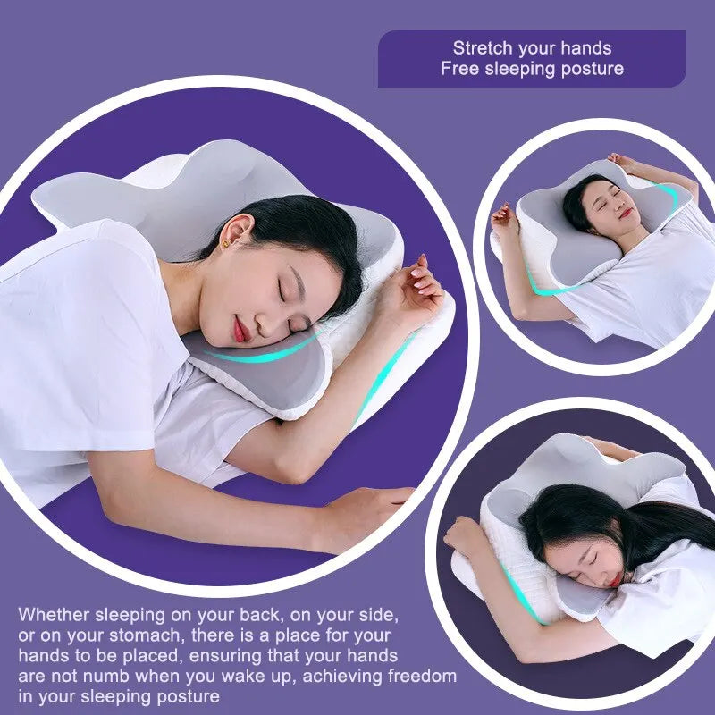 Butterfly Shape Memory Foam Pillow